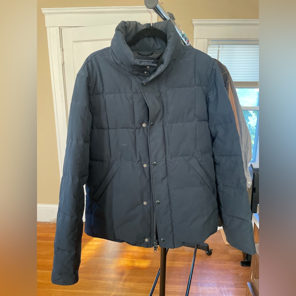J Crew “Nordic Quilted Parka” — Med